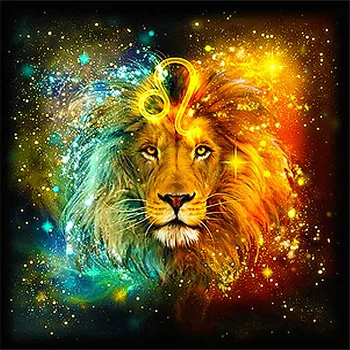 

DIY Embroidery Diamond Painting Cross Stitch Mosaic Lion Picture Home Decoration Wall Handmade Accessories 5D Daimond Painting