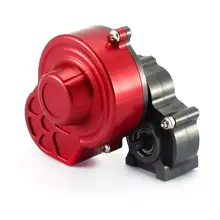 Metal Gearbox Wave Box Transmission Box With Gear Spare Part Speed Changing Box For 1/10 RC Crawler Car Axial SCX10 Metal Gearbox Wave Box Transmission Box With Gear Spare Part Speed Changing Box For 1/10 RC Crawler Car Axial SCX10