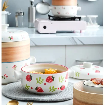 

1 Pc 1.5L Japanese Style Multifunctional Steam Pot Multilayer Stockpot Steamer High Temperature Resistant Cooking Boiler (White)