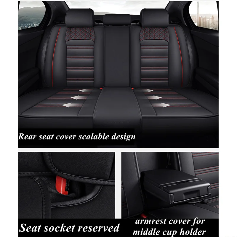 Комплект чехлов на передние и задние сиденья для Volkswagen AMAROK Jetta TIGUAN SANTANA вариант