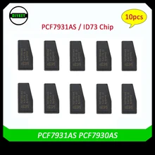 DIYKEY 10 Pcs/lot Car Key Chip PCF7931AS PCF7930AS Chip Auto Transponder PCF7930 PCF7931 ID73 Chip 7930 / 7931 Chip
