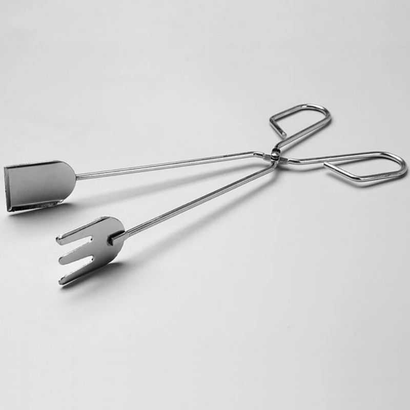 2 шт. кухонные щипцы антипригарные Инструменты для барбекю из нержавеющей стали для приготовления пищи гриль барбекю щипцы для барбекю клип гаджет для использования на открытом воздухе