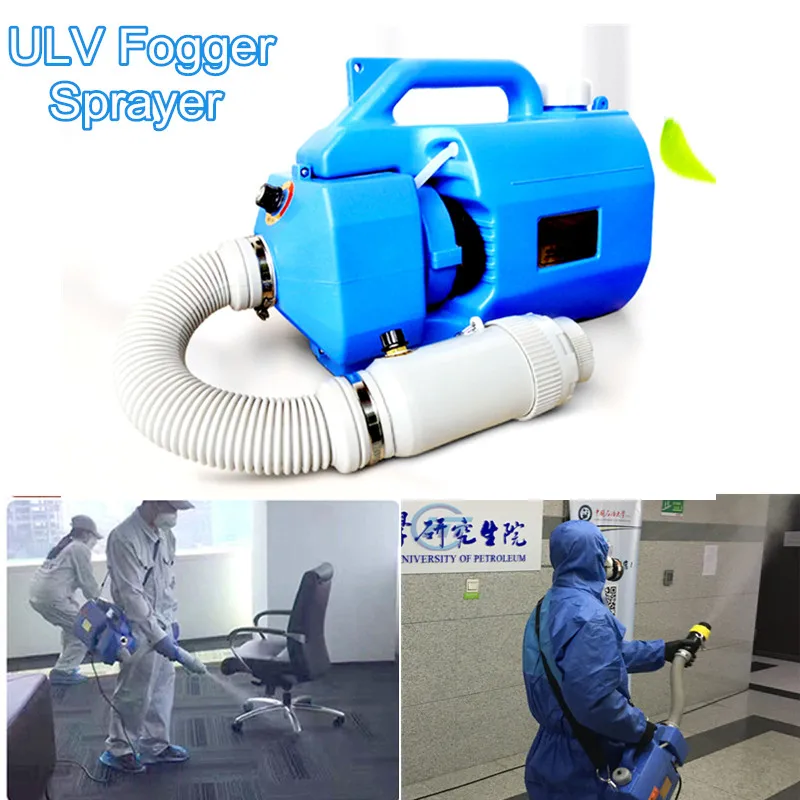 220 В 1000 Вт Электрический ULV распылитель Портативный Fogger машина для дезинфекции