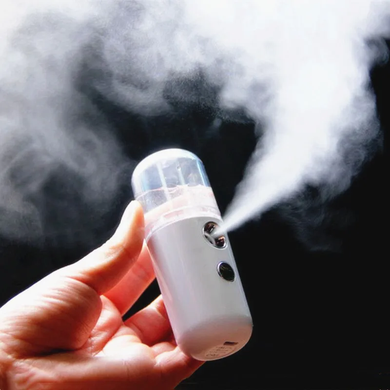 

USB Humidifier Rechargeable Nano Mist Sprayer Facial Nebulizer Steamer Moisturizing Beauty Instruments Face Skin Care Tools