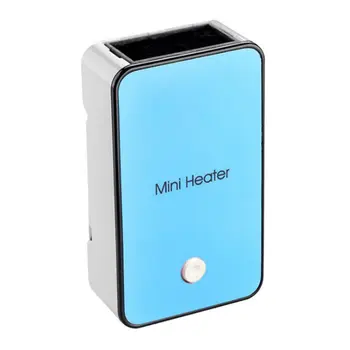 

Handy Portable Mini Fan Heater Desk Desktop Winter Warmer Fast Electric Heater Thermostat Fan For Bedroom Office Home US Plug