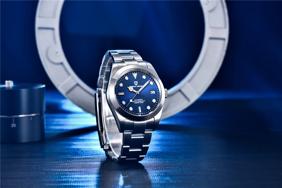PAGANI DESIGN 2021 New Men's Automatic Mechanical Wristwatch Business Diving Men's Watch Luxury Sapphire 200M Waterproof Watches