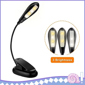 

USB Charging LED Table Lamps Dual Color Temperature Lights LED Light Clip Desk Lamp Table Test Reading Lamp Dropshipping