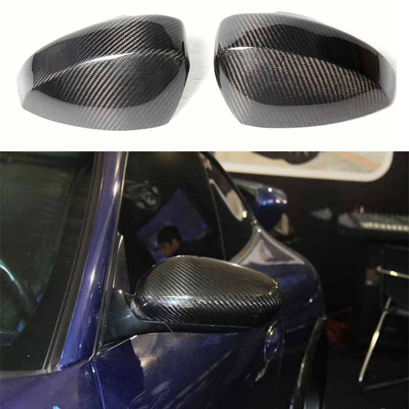 

For Nissan Z33 350Z JDM Real Carbon Fiber Mirror Cover Cases 2003-2008