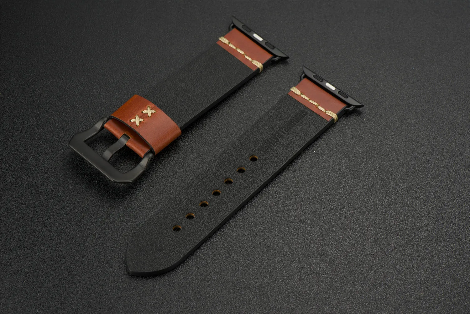 Ремешок из натуральной кожи для Apple Watch Band Series 5 4 3 2 1 для iWatch 38/40/42/44 мм Watcb браслет кожаный браслет на петле