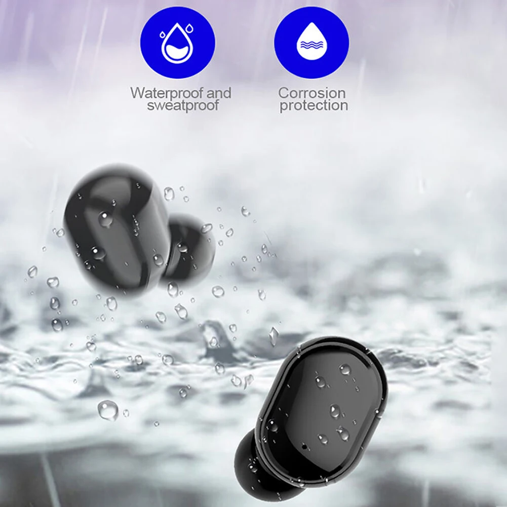 M1 Водонепроницаемый мини беспроводной Hi-Fi открытый стерео звук музыка Bluetooth наушники домашняя гарнитура портативный быстрая зарядка Тип C