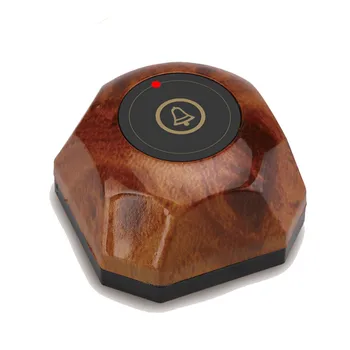 

BYHUBYENG wireless restaurant calling button ,waiter call system,with removable waterproof base