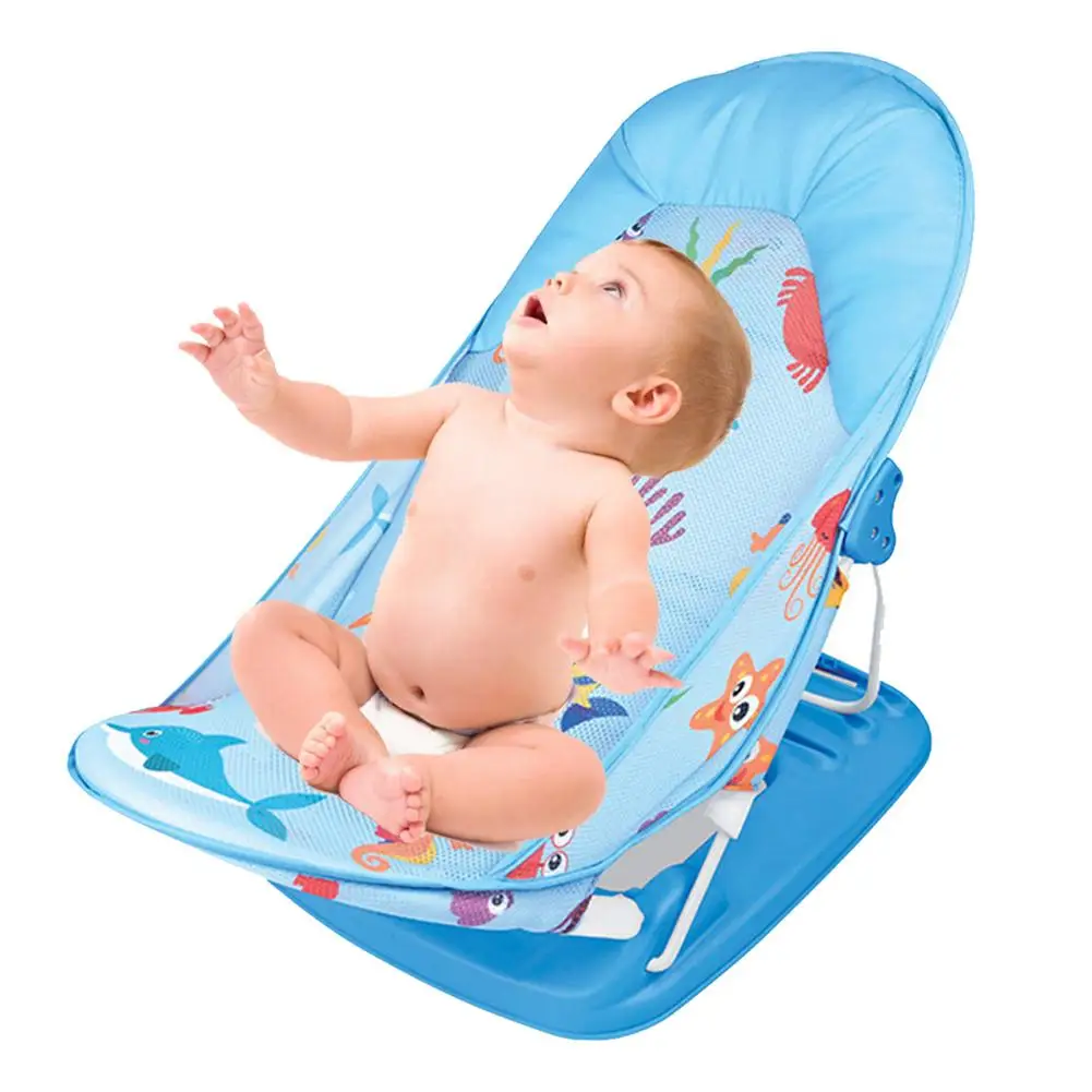 Baby Shower Chair Summer Bath Seat Foldable Floating Toddler Stand