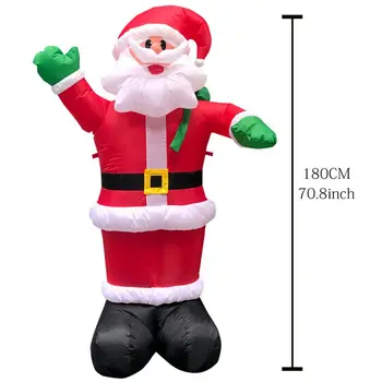 

2020-Inflatable Santa With LED Lights Christmas
