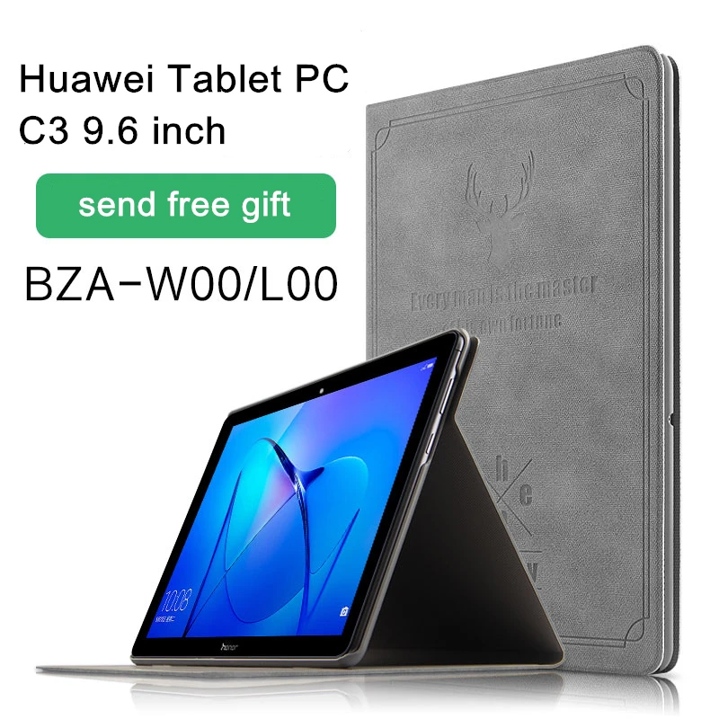 Анти-осенний чехол для huawei Tablet C3 9,6 ''кожаный чехол 9,6 дюймов защитный чехол-подставка
