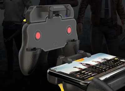 No fan PUBG мобильный контроллер игровой курок джойстик автоматический режим Кнопка огня с охлаждающим вентилятором L1 R1 Aim Shoot Triggers геймпад пульт дистанционного управления - Цвет: No fan