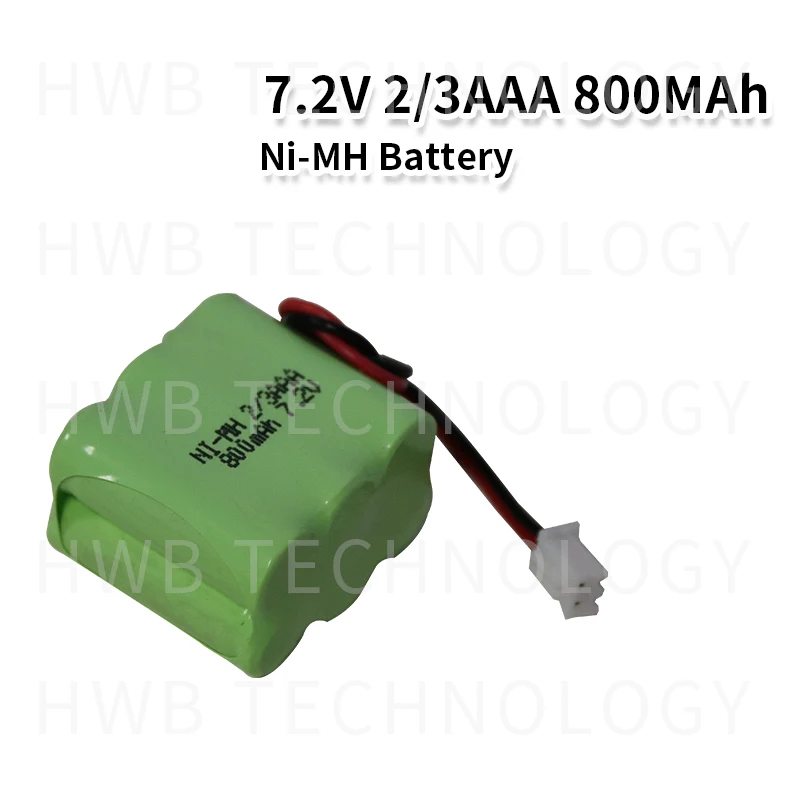 2X7,2 V 2/3AAA Ni-MH 800mAh аккумуляторная батарея батареи
