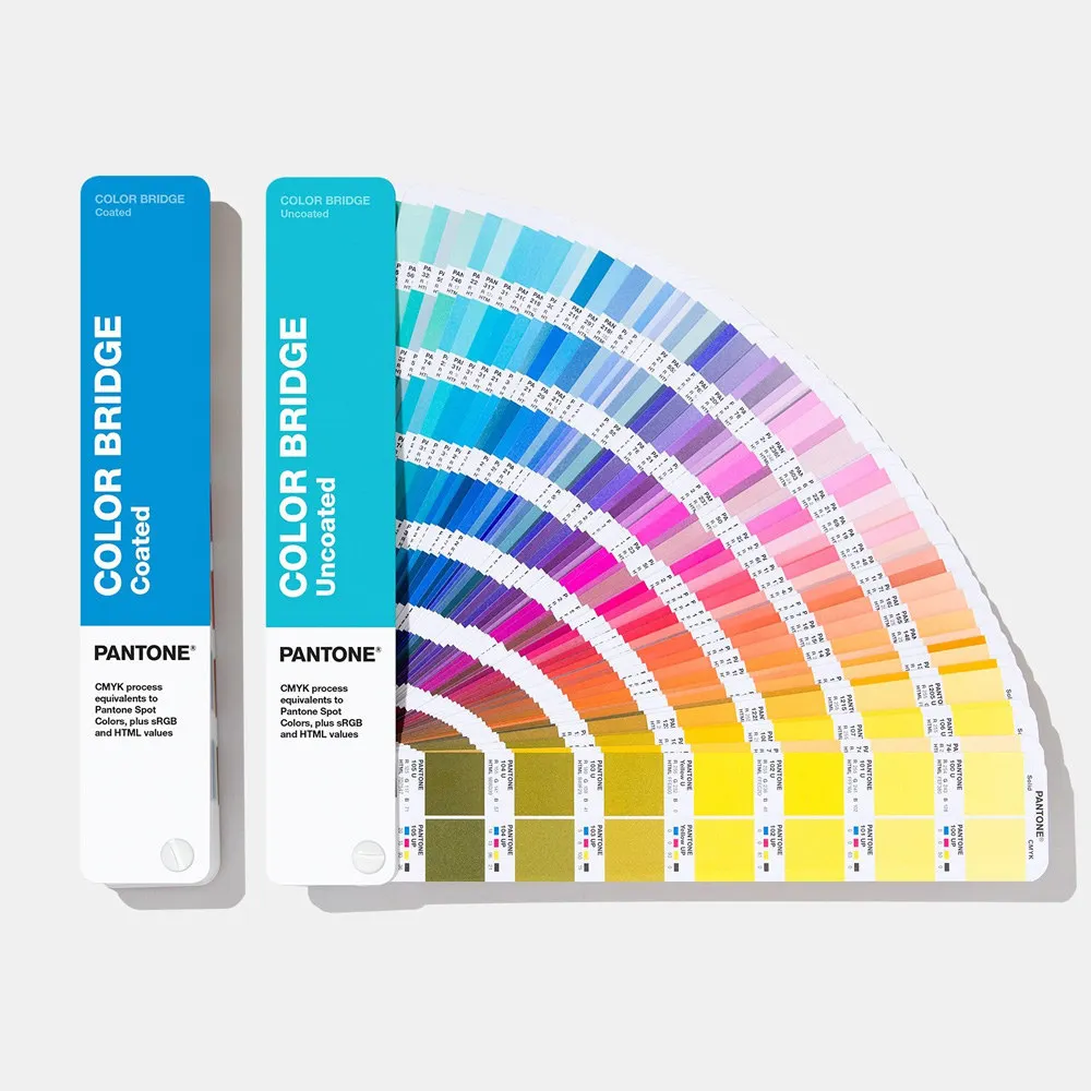 Новое издание Pantone GP6102A с покрытием и без покрытия Набор цветных мостов