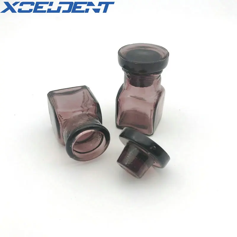 2Pcs Dental Glass Medicine Bottle Holder 10ML Container for Lab Dentistry Instrument | Красота и здоровье