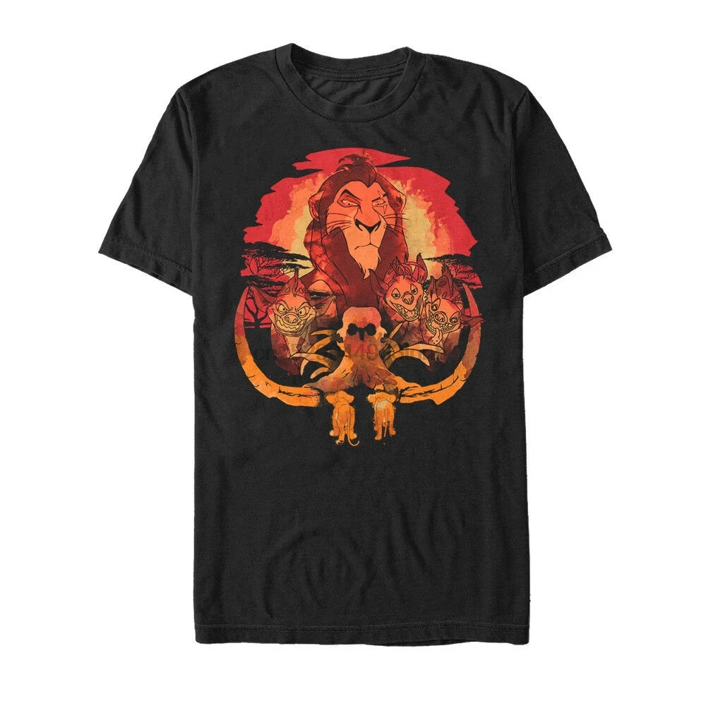 Lion King Scar Elephant Graveyard Mens Graphic T Shirt |