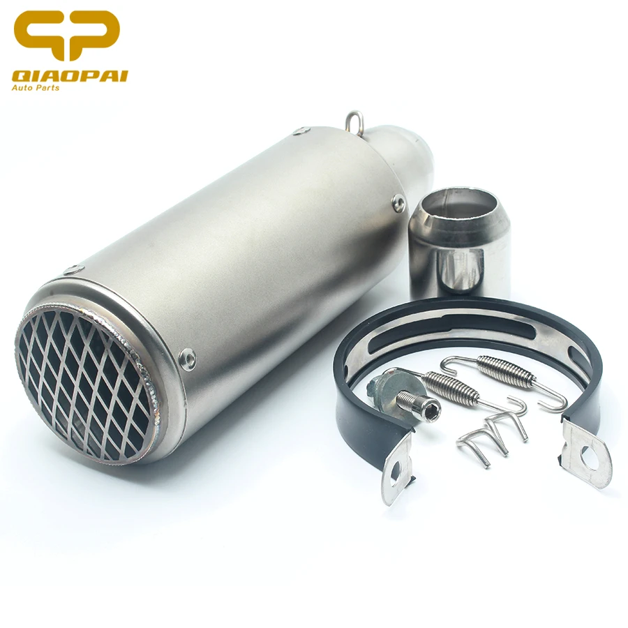 51 Millimetri 60 Millimetri Universale Del Motociclo Tubo Di Scarico Modificato Slip On Fuga Moto Per Kawaski Z750 Z800 Ninjia Z250 Yamaha Mt-07 Mt-09