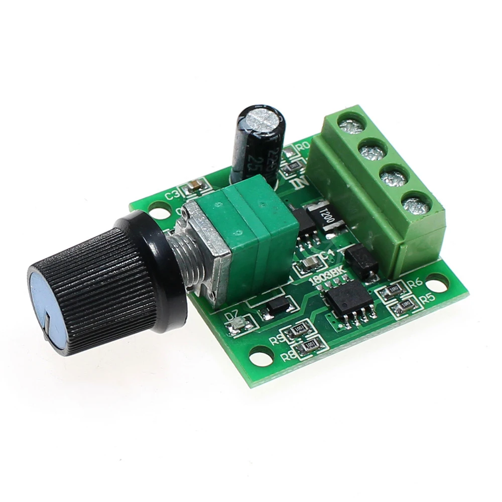 1 8 V 5V 6V 12V 2A контроллер скорости двигателя постоянного тока PWM 1803BK