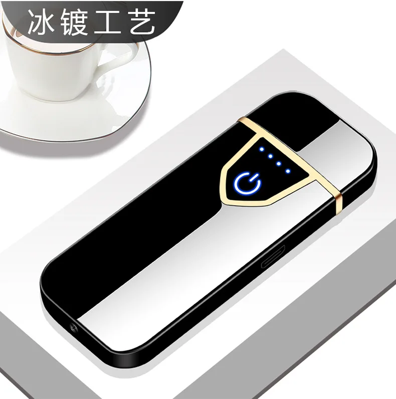 Новый продукт продвижение usb перезаряжаемая Зажигалка Мода событие подарок
