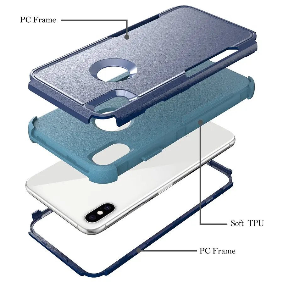 Heavy-Duty Slim Shockproof Protective Phone Case