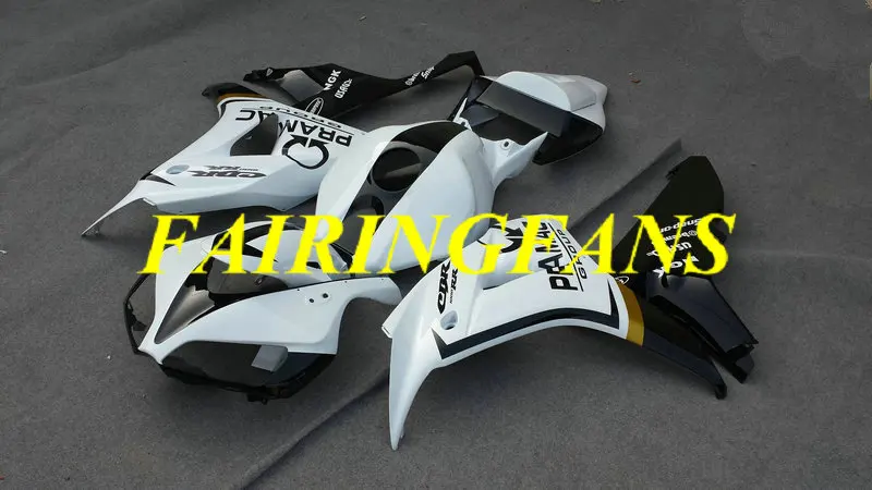 Мотоциклетный вставной обтекатель комплект для HONDA CBR1000RR 06 07CBR 1000 RR CBR 100RR 2006 2007 черно белые Обтекатели Кузов+ подарки HB21