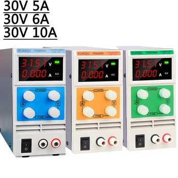 

30V 10A 4 DigitS Switching Lab Power Supply Digital Display DC Voltage Regulator Adjustable laboratory Bench Power Source
