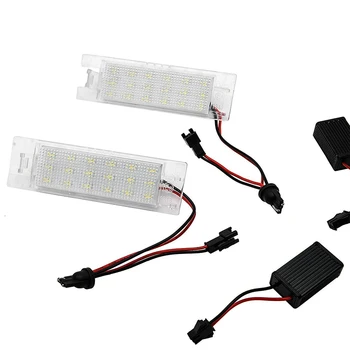 

12V LED No Error Canbus Car license Plate Light Number Plate Lamp For Alfa Romeo 147 156 159 166 Brera Giulietta Mito GT Spider