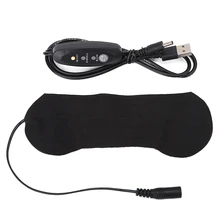 New Portable USB Electric Clothes Heating Pad Eye Patch Heated Pad Mat Sheet Heater Care Carry Travel Promote Blood Circulation