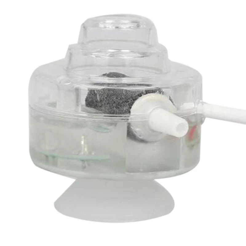 110-240V 1W 7-Color Air Stone Bubble Light Submersible LED Lamp for Fish Tank Aquarium |