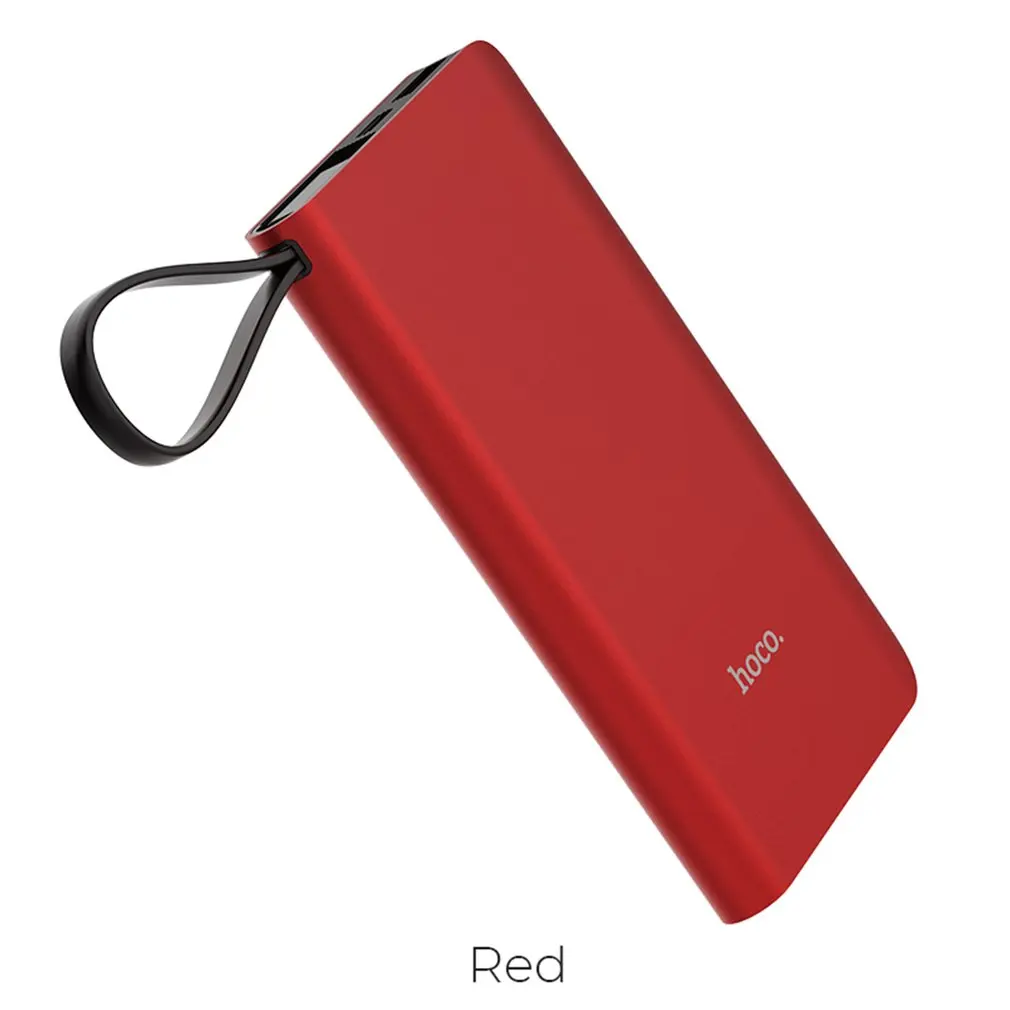 

J25B Power Bank With Type-C Cable Portable Smartphone Battery Charger 10000mAh Mobile Phone External Battery