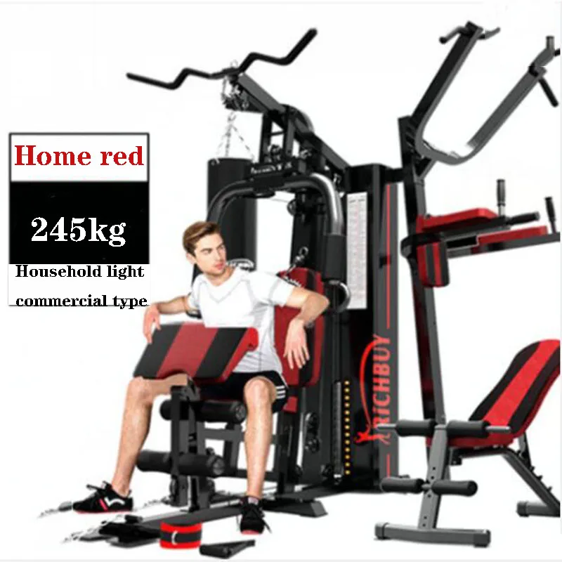 Station multifonctionnelle de musculation polyvalente pour home gym