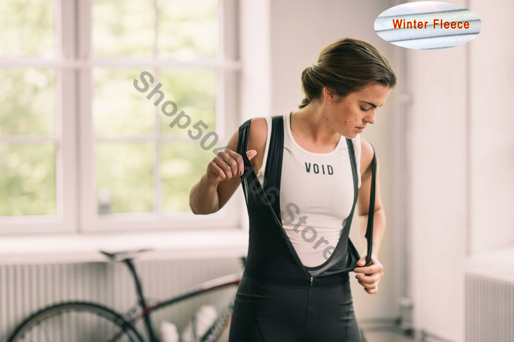 VOID Pro, мужские велосипедные длинные штаны с нагрудником, 9D гелевая подкладка, термофлис, колготки для шоссейного велосипеда, длинные штаны, зимние уличные спортивные брюки
