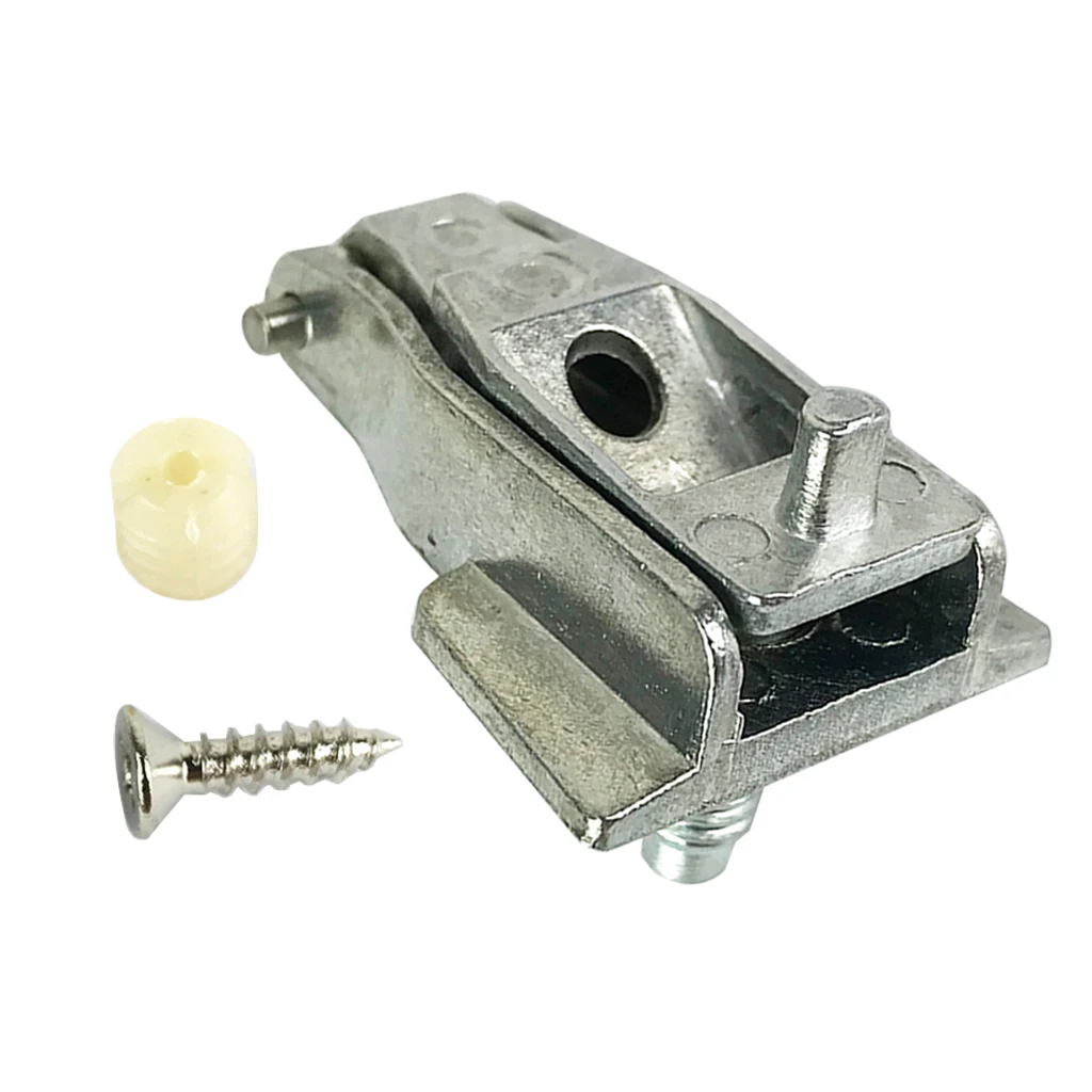 Chrome Metal Outer Door Handle Hinge Both Side Replacement for Fiat 500
