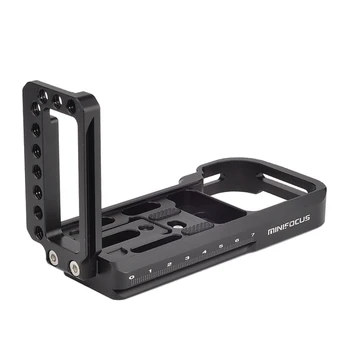 

MINIFOCUS GH5 L Plate Dedicated L Bracket for Panasonic Lumix GH5/GH5S with Arca Style Quick Release Plate and Cold Shoe Camera