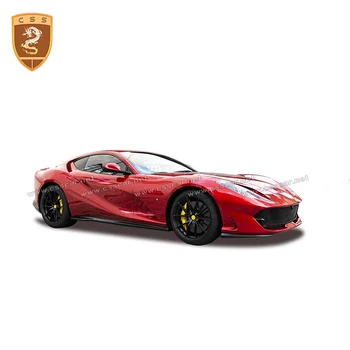 

Dry Carbon Side Skirt For Ferrari 812 OME Style Carbon Underboard Extension Side Skirt Body Kit Auto Car Accessories