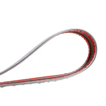 

For grille window door bumper Bumper anti-collision Anti-collision strip 5M*25MM Chrome-plated 1pc Multifunctional