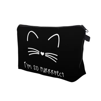 

2019 Cosmetic Travel Organizer Bags Make Up Bags And Printing Cosmetic Bag Fashion Women Makeup Bag Neceser Pouch Kosmetiktasche