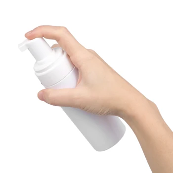 

5pcs Empty Foaming Bottles Spring Loaded Button Home Bathroom Kitchen Travel Storing Soap Liquid Foam Storage Container