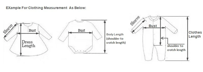 衣服测量图