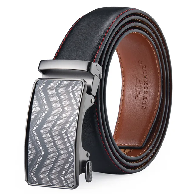 Famous Brand Designer Male Belt New Arrival Brown Black Leather Strap Men's Belts Luxury Automatic Buckle Belts For Men B700 K236S13