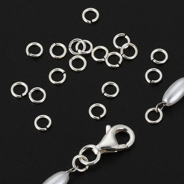 Sterling Silver Open Jump Ring Jewelry Making Jewelry Supply 3 Mm