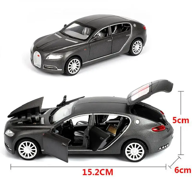 1:32 шкала литья под давлением Bugatti Galibier Veyron детская игрушка имитация
