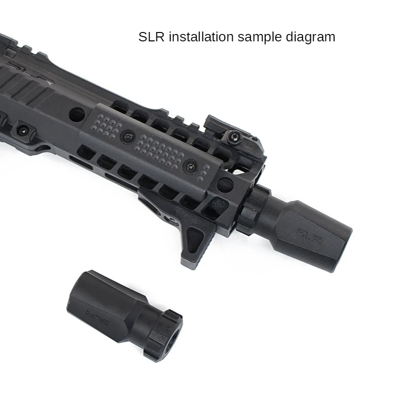 

14mm SLR Slr Thread Barrel Decorative Cap Nylon Expanding Hole Reverse Fire Cap For JM Gen.10-ACR And Water Gel Beads Blaster