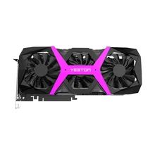 Yeston Radeon RX590-8G GDDR5 256bit игра ACE PCI Express x16 3,0 видеокарта DVI-D+ HDMI+ 3DP для настольного компьютера