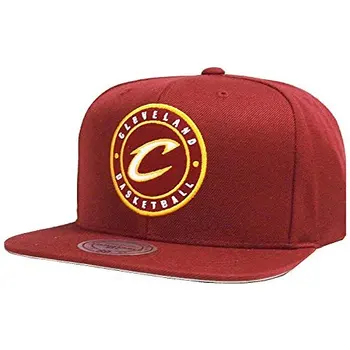 

Mitchell & Ness NBA Cleveland Cavaliers Twill Circle Patch 198AZ Snapback Cap One Size Kappe