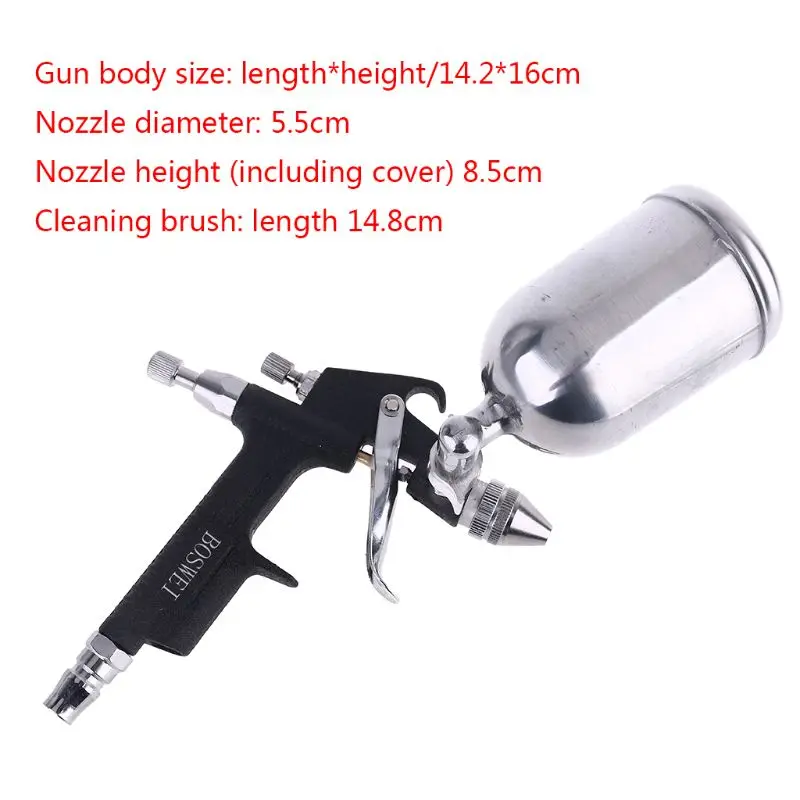 

K-3 Professional Penumatic Airbrush Paint Spray Car Auto Furniture Painting Sprayer Gravity Feed Tool