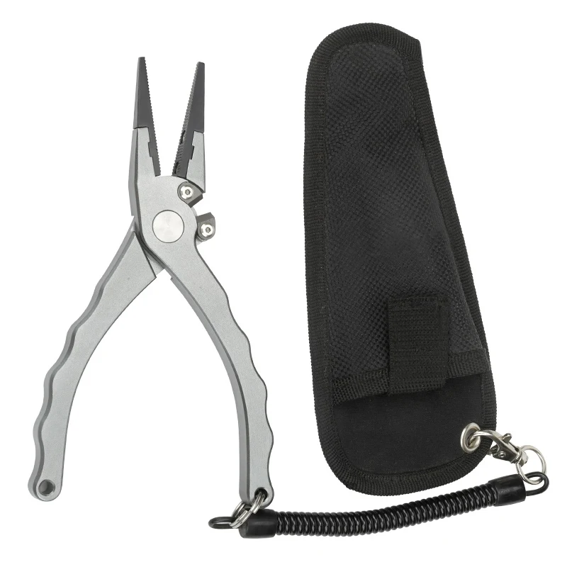 

New Aluminum Fishing Pliers Scissors Line Cutter Braid Cutter Hook Remover Clamp Fish Use Tongs Fishing Accessories